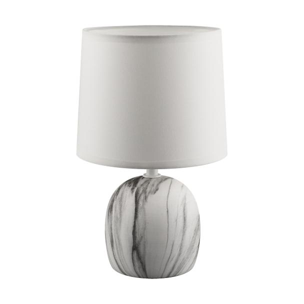 Lampka stołowa nocna ATENA E14 C biały 04055 IDEUS