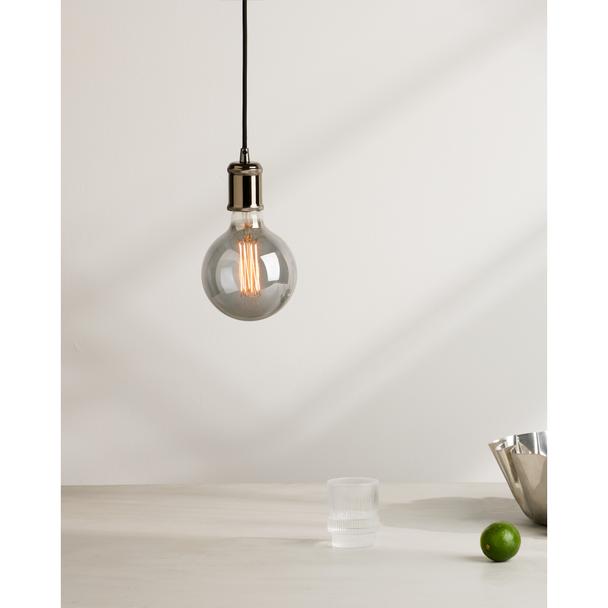 Lampa LED Vintage 1906 SMOKE 125 dim 11W/818 szkło przezroczyste E27