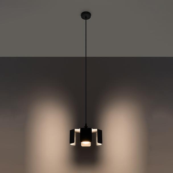 Sollux Lampa wisząca TULIP czarny SL.0667