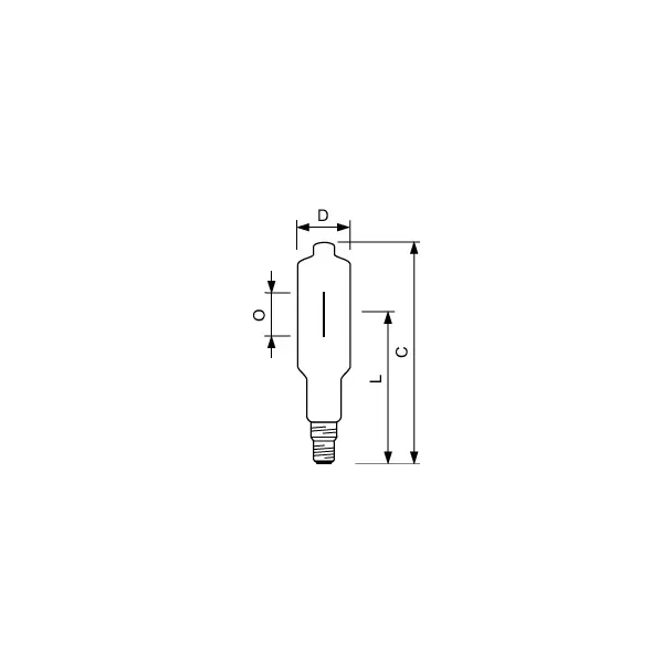 Lampa metalohalogenkowa 2000W E40 230V 4200K przeźroczysta HPI-T 230V /4 szt,/ 9,28074E+11 PHILIPS