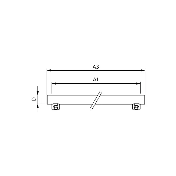 Tuba LED 3,5W=60W 375lm 2700K barwa ciepła LED 3,5W 500mm S14S WW 1CT/4 9,29002E+11 PHILIPS