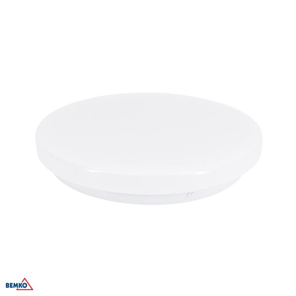 Plafon LED Lampa Sufitowa Natynkowy Sufitowy FIONA 12W 4000K 1200lm IP20 BIAŁA C37-PLF-230-120-4K BEMKO
