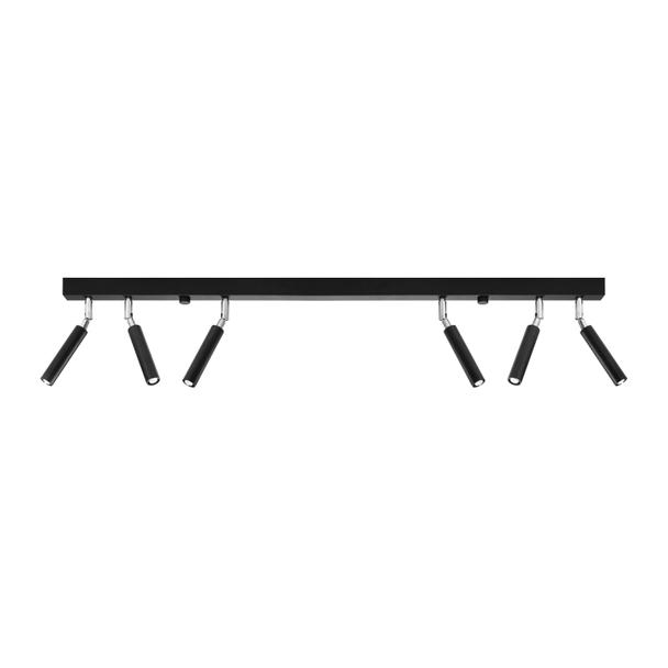 Sollux Plafon EYETECH 6 czarny SL.0901