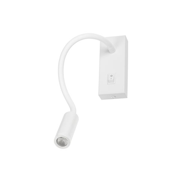 Oprawa ścienna biała LED TONIL II LED B kinkiet 3,3W 145lm 3000K barwa ciepła 32523 KANLUX