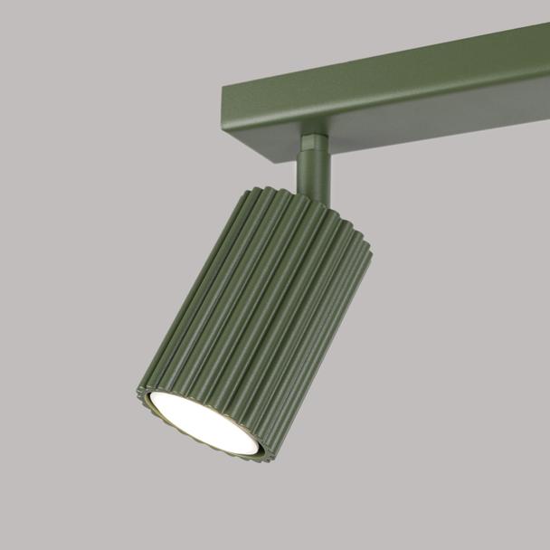 Sollux Plafon KARBON 2 zielony oliwkowy SL.1618
