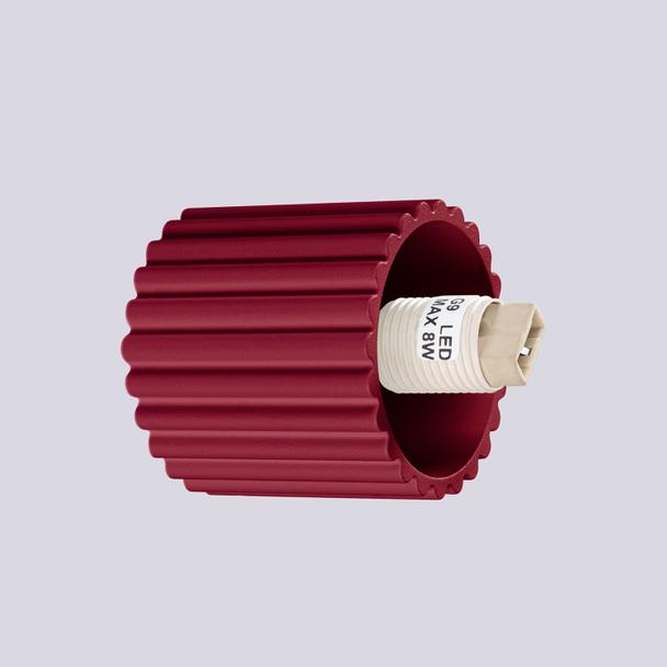Kinkiet HALO burgund IP44