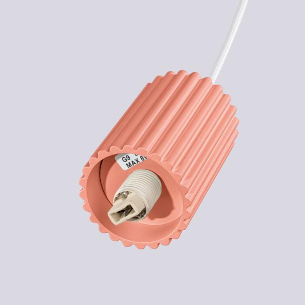 Lampa wisząca HALO 1 brzoskwiniowa