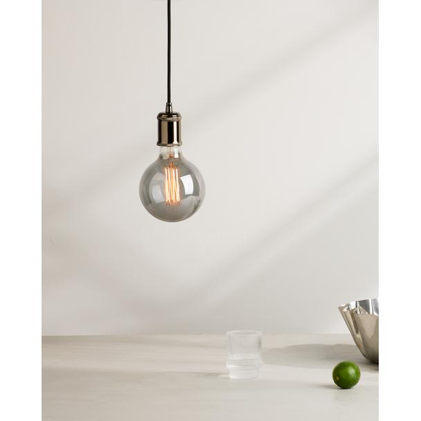 Lampa LED Vintage 1906 SMOKE 125 dim 11W/818 szkło przezroczyste E27