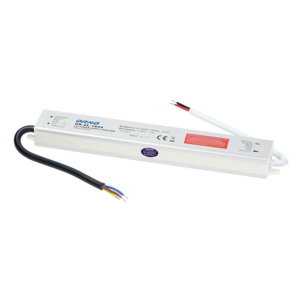 Zasilacz do oświetlenia LED 170-265V AC/12V DC 30W IP67 OR-ZL-1604 ORNO