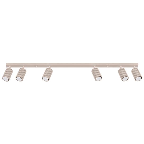 SOLLUX Plafon KARBON 6L taupe ; SL.1766
