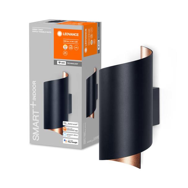 Oprawa SMART+ WIFI ORBISW TWIST 230x127 TW BK