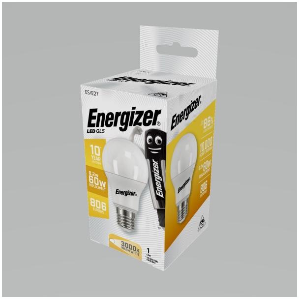 ŻARÓWKA LED E27 60W ciepła biel ENERGIZER S17535 SELVISTA
