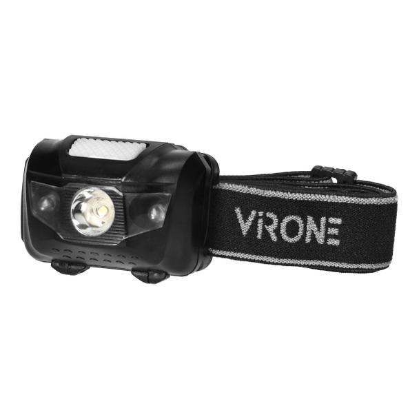 Latarka czołowa LED CREE 3W + 2 czerwone diody LED LT-8 ORNO
