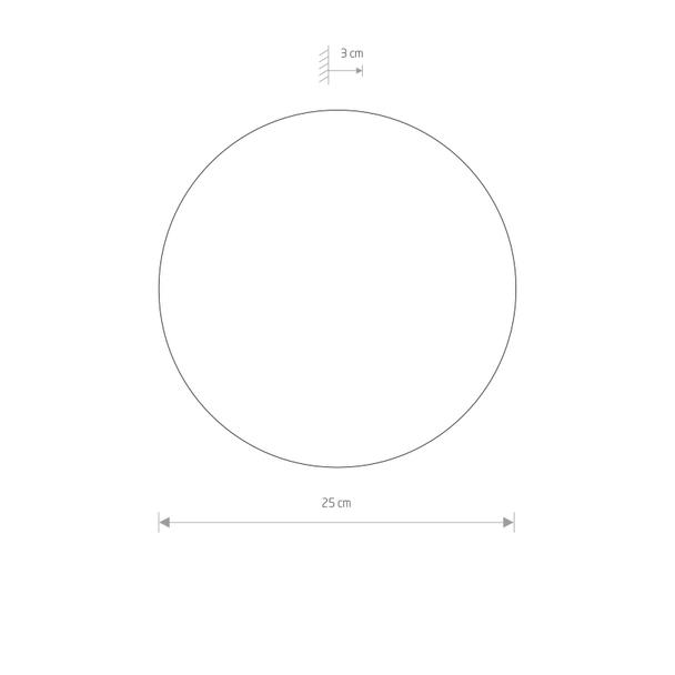 Kinkiet LED RING M Nowodvorski