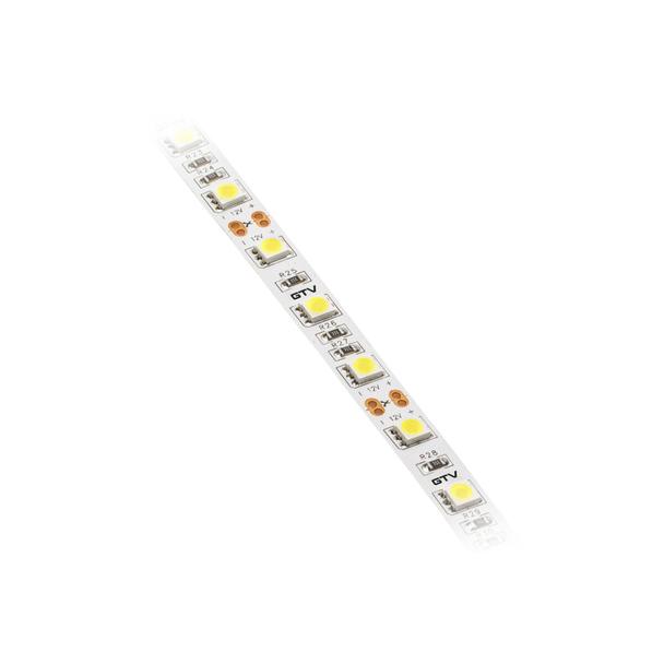 GTV TAŚMA FLASH 5050, 300 LED CIEPŁY BIAŁY, 72W BEZ ŻELU 10mm, ROLKA 5m LD-5050-300-20-CB GTV Poland