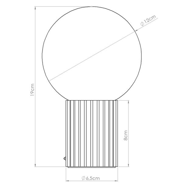 Lampa biurkowa HALO ultramaryna