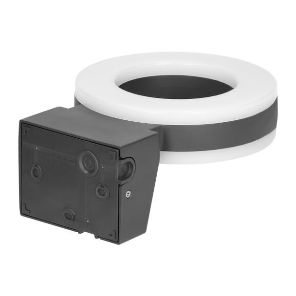 HOWLIT LED 20W, oprawa ogrodowa z czujnikiem ruchu, 1800lm, IP65, 4000K, szara AD-OP-6205GLPMR4 ORNO