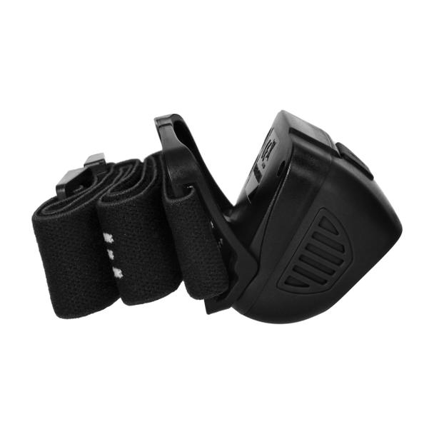 Latarka czołowa COB+LED, ładowanie USB, czujnik ruchu, czarna LT-13/B ORNO
