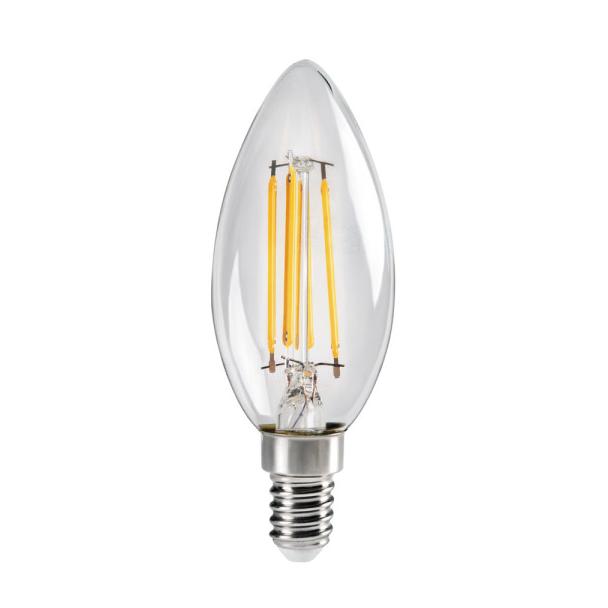 Żarówka XLED LED świeczka E14 4,5W 470lm 2700K barwa ciepła 230V 29618 KANLUX