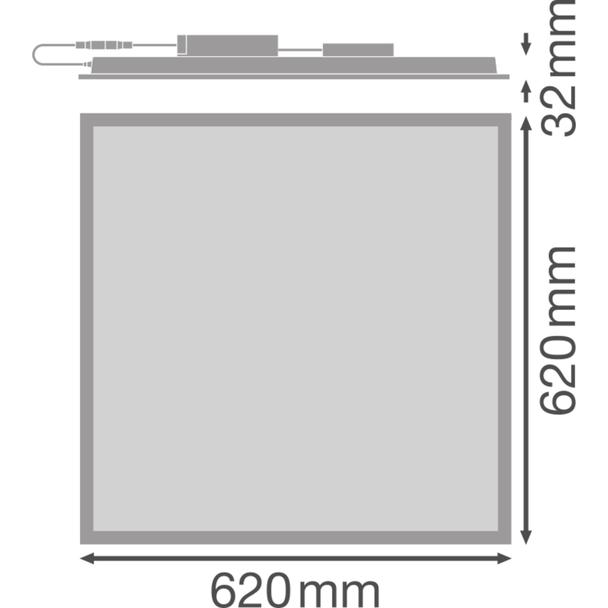 Oprawa PANEL COMFORT 625 P 33W 840 PS