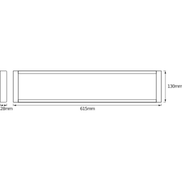 Oprawa LED OFFICE LINE 600 25W 840