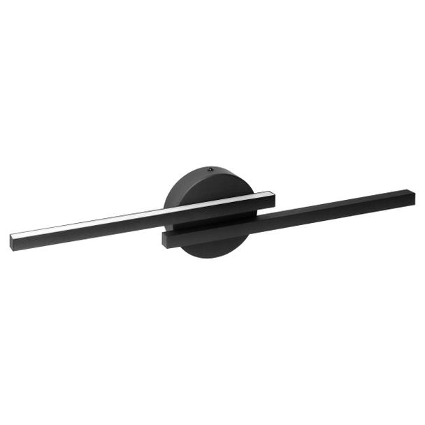 TEKANO LED 14W, lampa nad lustro, 1540lm, 4000K, IP44, dł. 55 cm, aluminium, czarna AD-OM-6517L4/B ORNO