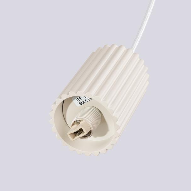 Lampa wisząca HALO 3P beżowa