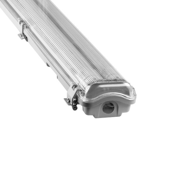 VUMBI II T8 LED 2*18W oprawa hermetyczna pod T8 LED, 3600lm, IP65, 4000K, oprawa zawiera świetlówki DS-2 ORNO