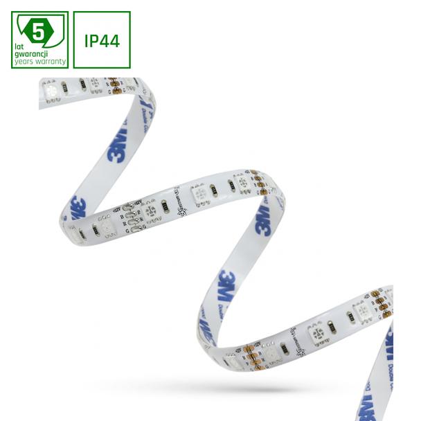 PASEK LED 48W 5050   60LED RGB 1m (rolka 5m) - w silikonie