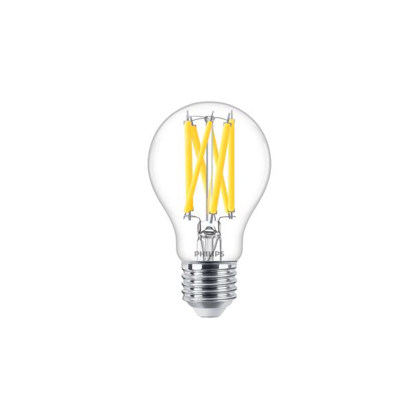 Żarówka LED ściemnialna 10,5W=100W 1521lm 2200-2700K kulka DT 10,5-100W E27 CRI95 A60 Szkło przezroc 9,29004E+11 PHILIPS