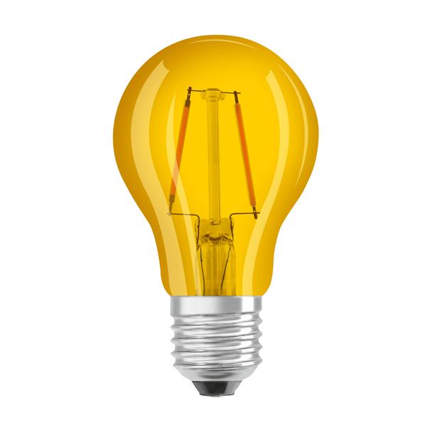 Lampa LED STAR CL A Yellow 15 non-dim 2,5W E27