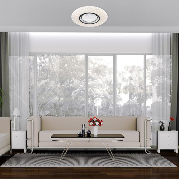 plafon LED Tokyo 24W 1800lm 3000/6000K (pilot w zestawie)biały ML6395 Milagro