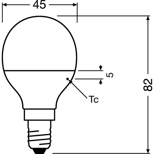 LED STAR CLASSIC P40 E14 fr