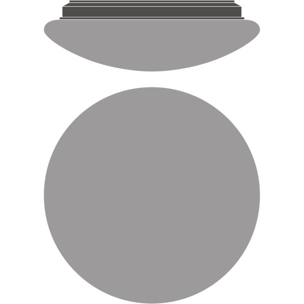 Oprawa ścienna SURFACE CIRCULAR 250 SENSOR 13 W 4000 K IP44 WT