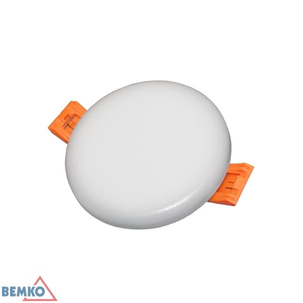 OPRAWA DOWNLIGHT LED WALED 5W 4000K 420LM IP66/IP20 PF>0.5 75x20MM OKRĄGŁA BIAŁA C70-DLW-R075-050-4K-WH BEMKO