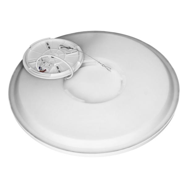 VITO LED 36W plafon oświetleniowy 3500lm IP20 3000/4000/6500K + RGB pilot biały O 400 AD-PL-6514WLZM/CCT ORNO
