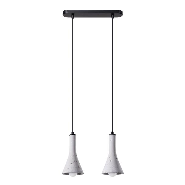 Sollux Lampa wisząca REA 2 beton SL.1224