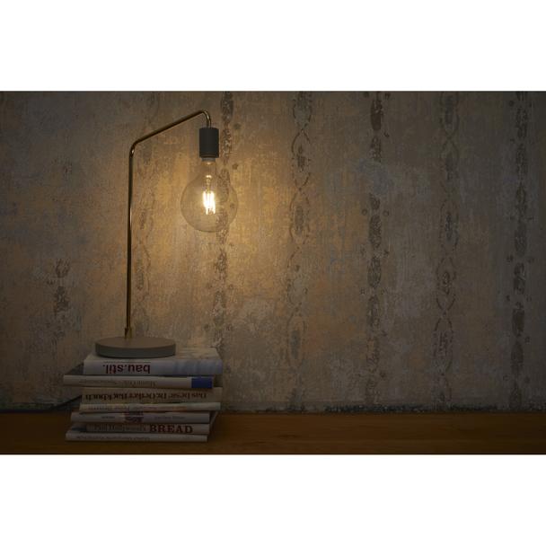Lampa LED Vintage 1906 dim CL GLOBE125 Filament szkło przezroczyste GOLD 55 dim 7W 825 E27