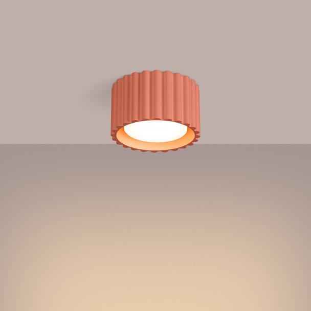 SOLLUX Plafon AURA 1 brzoskwiniowy Gx53 ; SL.1827