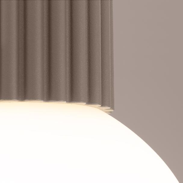Plafon HALO taupe IP44