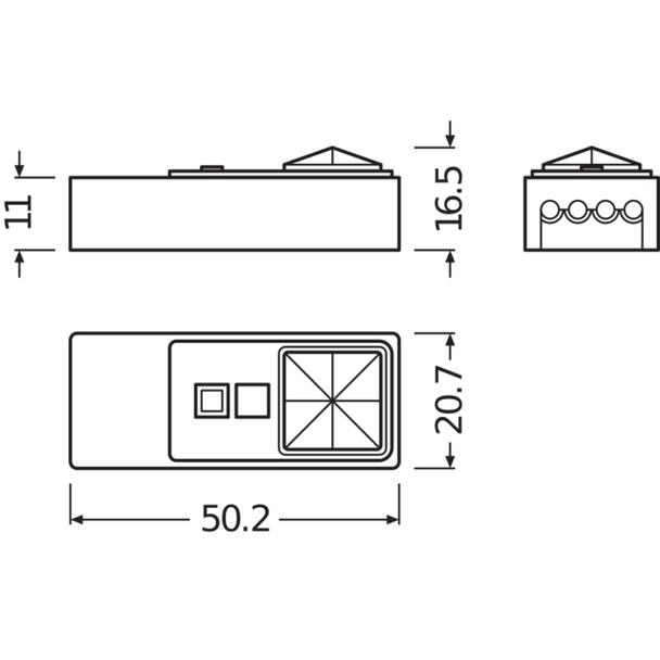 Czujnik DALI SENSOR LS/PD LI UF G2