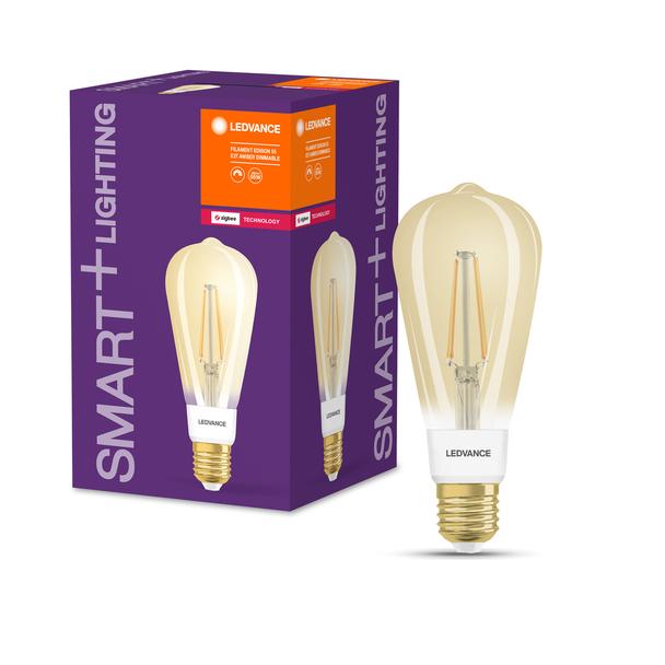 Lampa LED SMART+ ZB CL Edison Gold DIM 52 yes 6W/824 E27