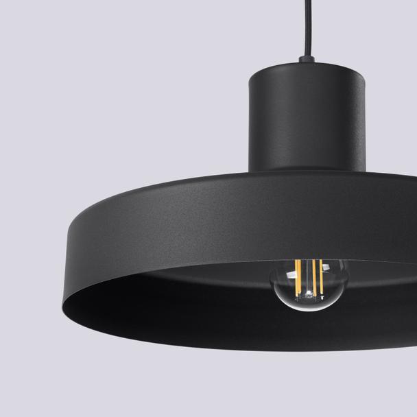 Sollux Lampa wisząca BILO czarna