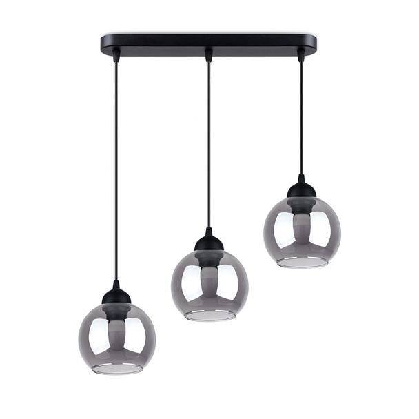 Sollux Lampa wisząca ALINO 3 czarna SL.1142