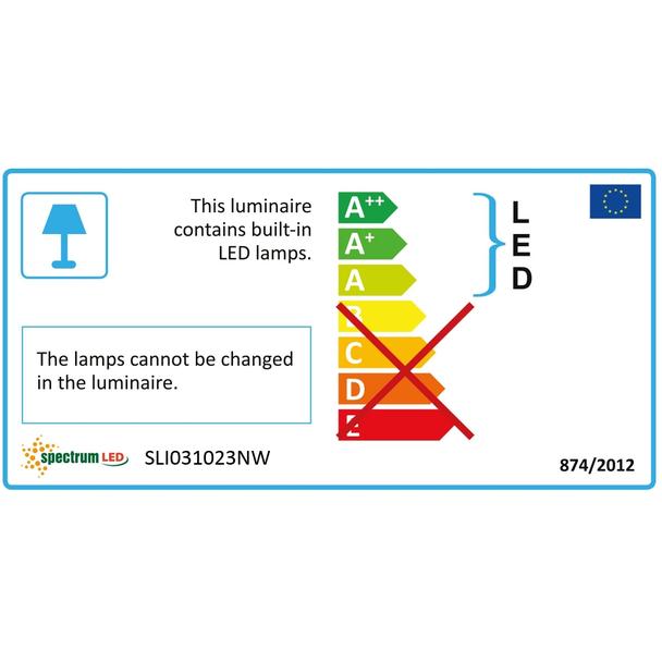 NYMPHEA 2 LED 230V 36W IP20 NW SQUARE