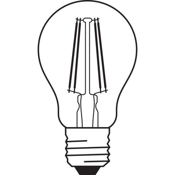 Lampa LED SMART+ WiFi CL A Smoke DIM 44  6W/825 E27