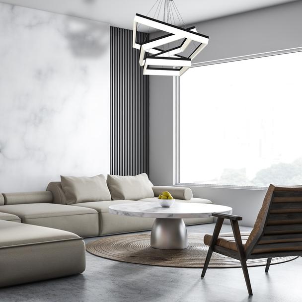 lampa wisząca LED Nero 140W 9800lm 4000K ML083 Milagro