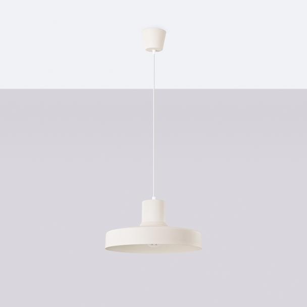 Sollux Lampa wisząca BILO beżowa