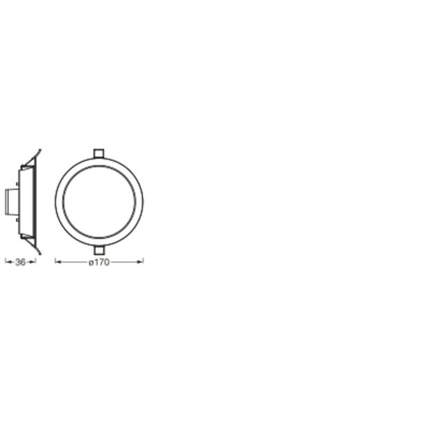 Oprawa SMART+ WIFI SP 170MM 110DEG RGB TW WT