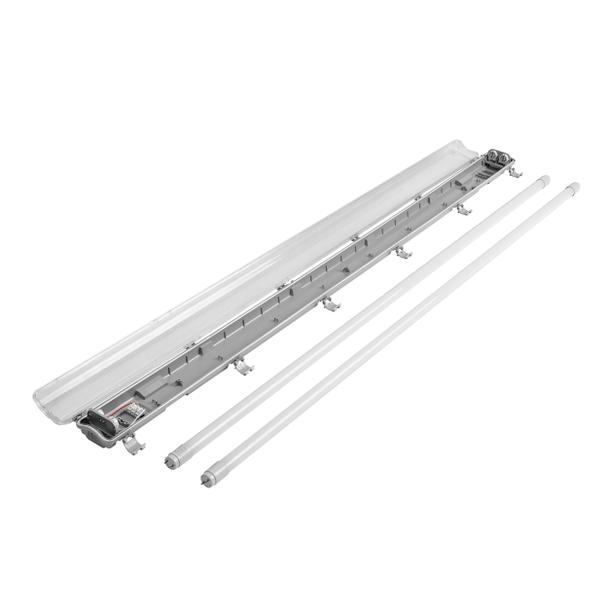 VUMBI II T8 LED 2*22W oprawa hermetyczna pod T8 LED, 4400lm, IP65, 4000K, oprawa zawiera świetlówki DS-4 ORNO